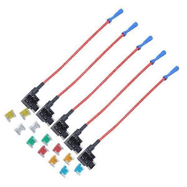 4x 12 kusů 5 20 30a Mini-pojistek s