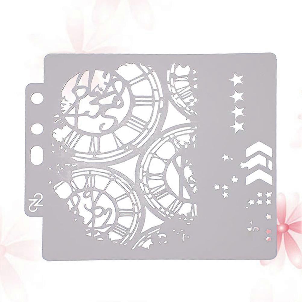 Artistic Stencil Patterns, Washable Templates Suitable for Markers and Pencils
