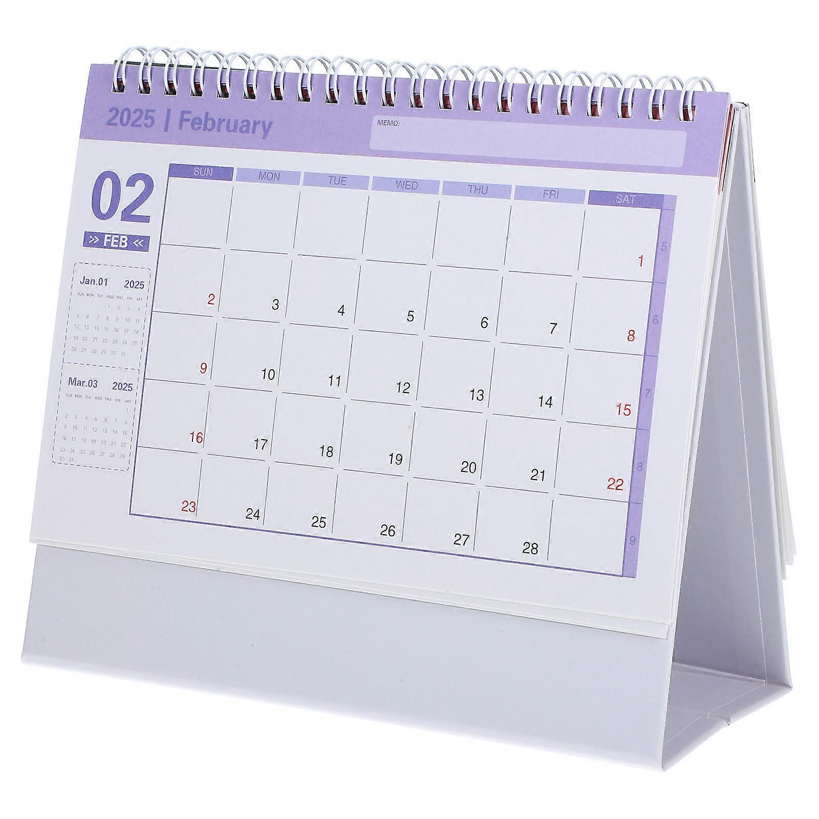 Stylish Desk Decoration Calendar for Home or Business Environment