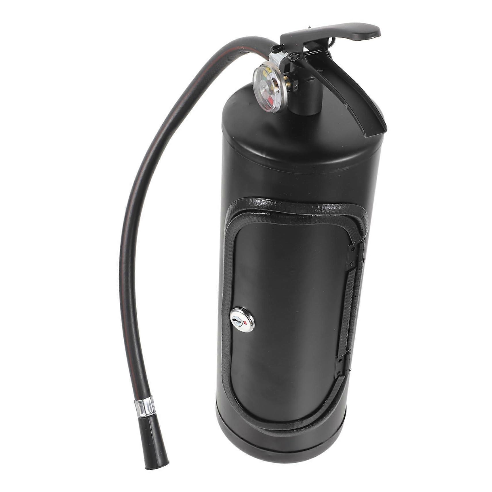 Fire Extinguisher Wine Storage Case - Metal Wine Packaging Box for Men, Fire Brigade Theme, Durable and Stylish Design