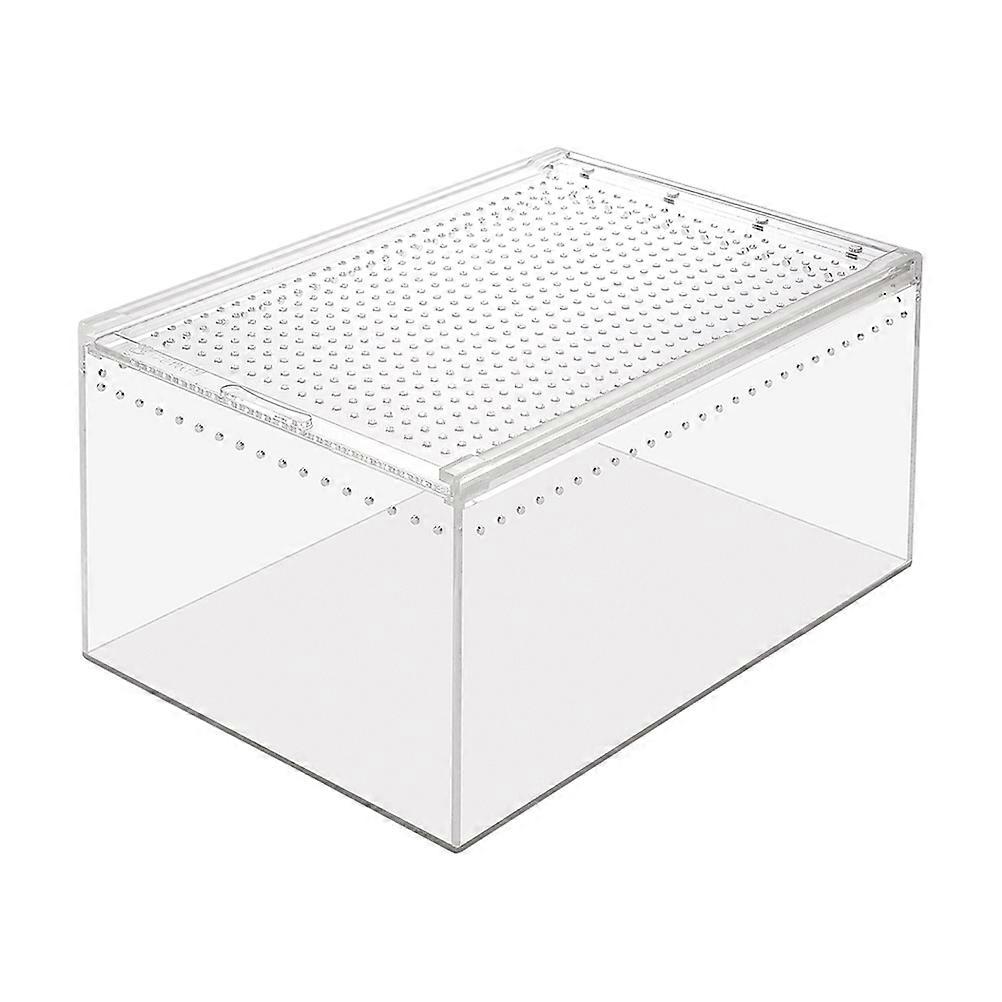 Transparent Multi Function Reptile Cage for Snakes, Tarantulas, and Geckos – Weather Resistant Design with Stable Ventilation and Full Coverage
