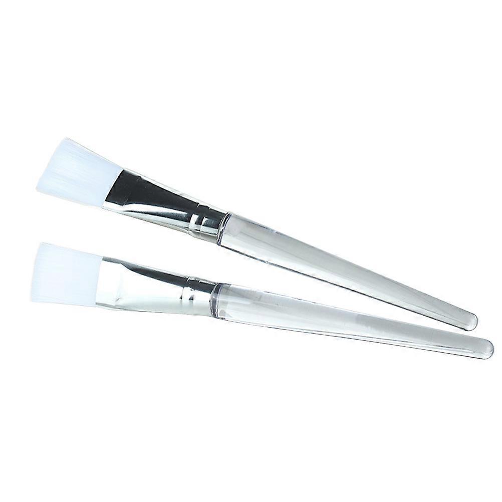 Facial Brushes For Face Care Eye Mask Application Multi 17Cm In Length 2Pcs