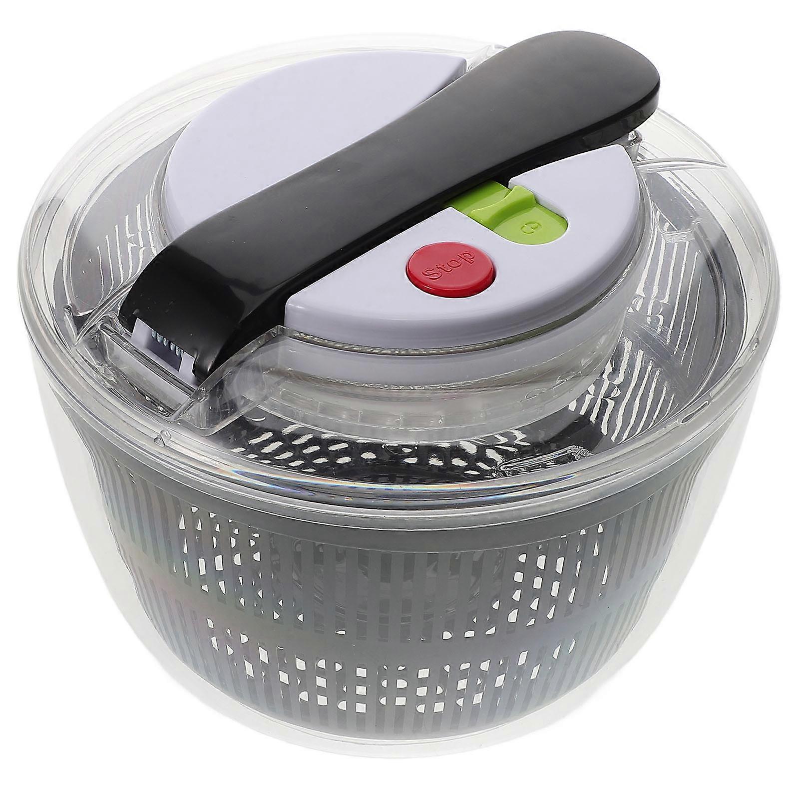 Lettuce Spinners Salad Spinner Fruit Vegetable Spinner For Food Preparation Material Manual Press 1Pack