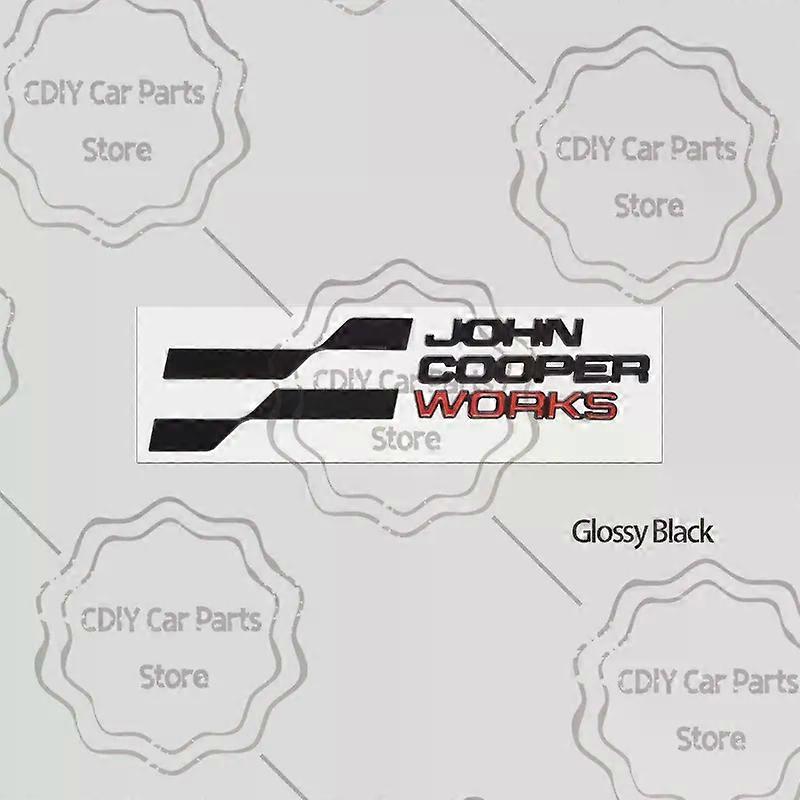 New John Cooper Works Emblem Car Sticker Metal Badge Body Trunk Decals Suitable for Mini Cooper S JCW Paceman Countryman Clubman R56 R58