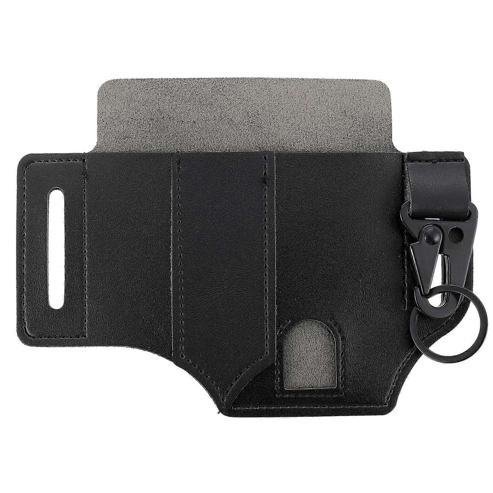 Retro Waist Bag for Tools – Lightweight Durable Storage Pouch with Hook Design for Outdoor Activities and Camping