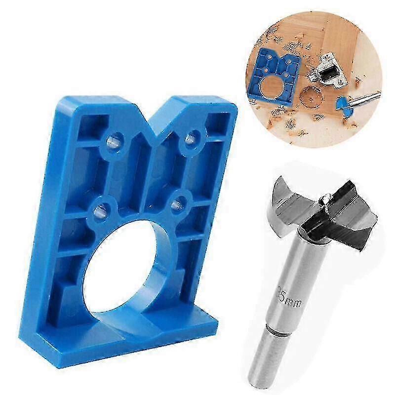 Cabinet Door Concealed Hinge Jig Kitchen Doors Hinges Installation Drill Tool FP Edition 0619