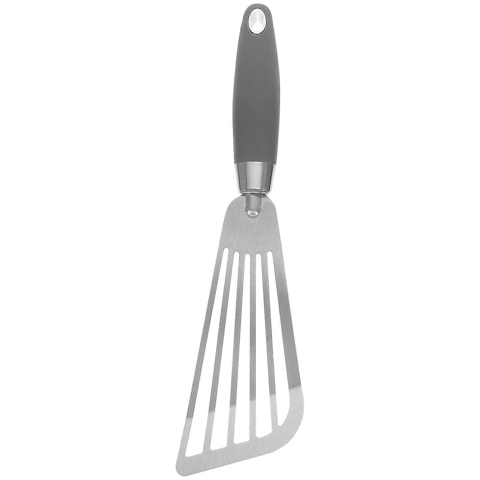 Ergonomic Slotted Metal Pancake Turner for Flipping, Grilling, and BBQ Cooking – Durable, Non Stick, Easy to Clean