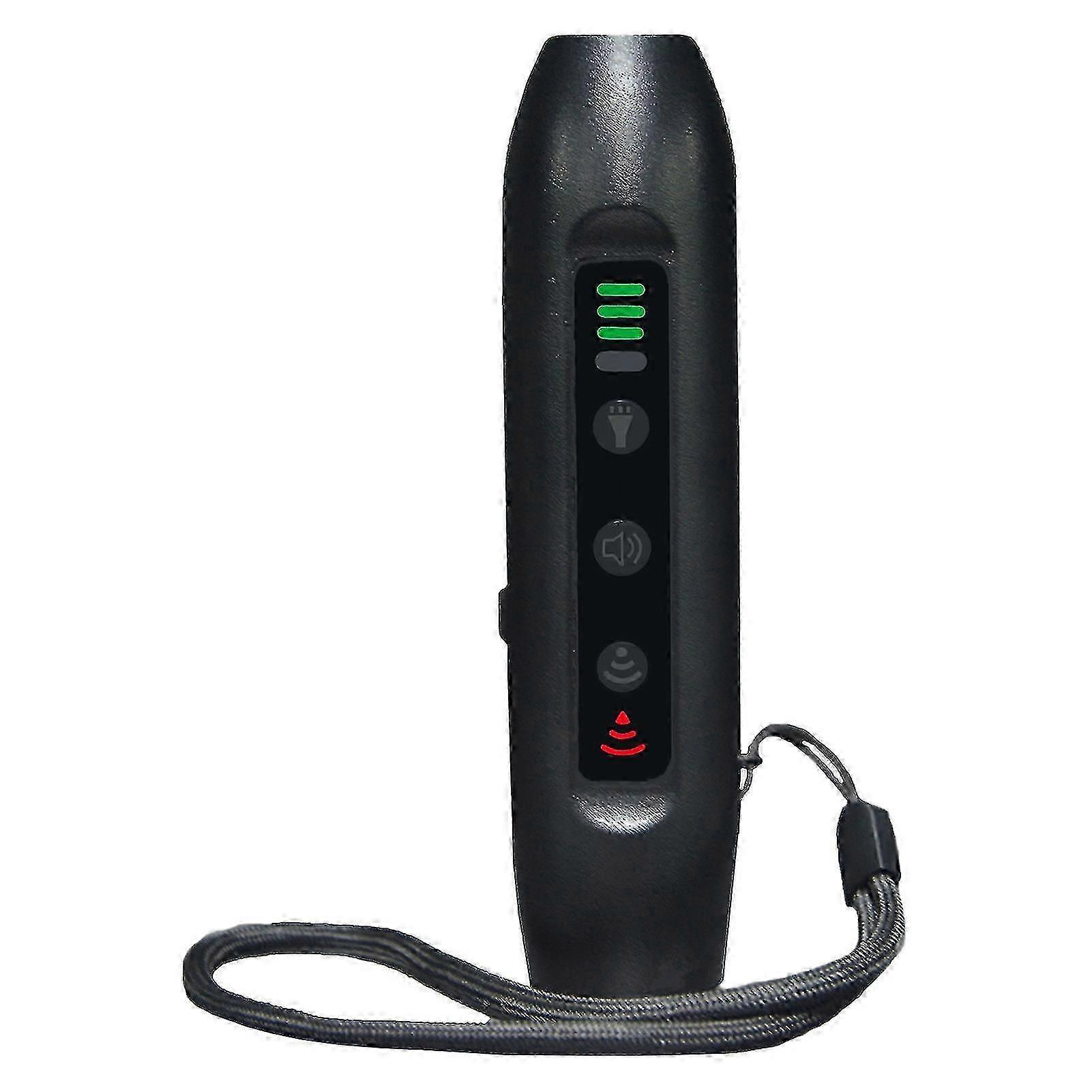 Upgrade Ultrasonic Dog Repeller 3 Modes Portable Chargeable Dog Drive Device with Intelligent High Brightness Flashlight Dog Training Device with LED