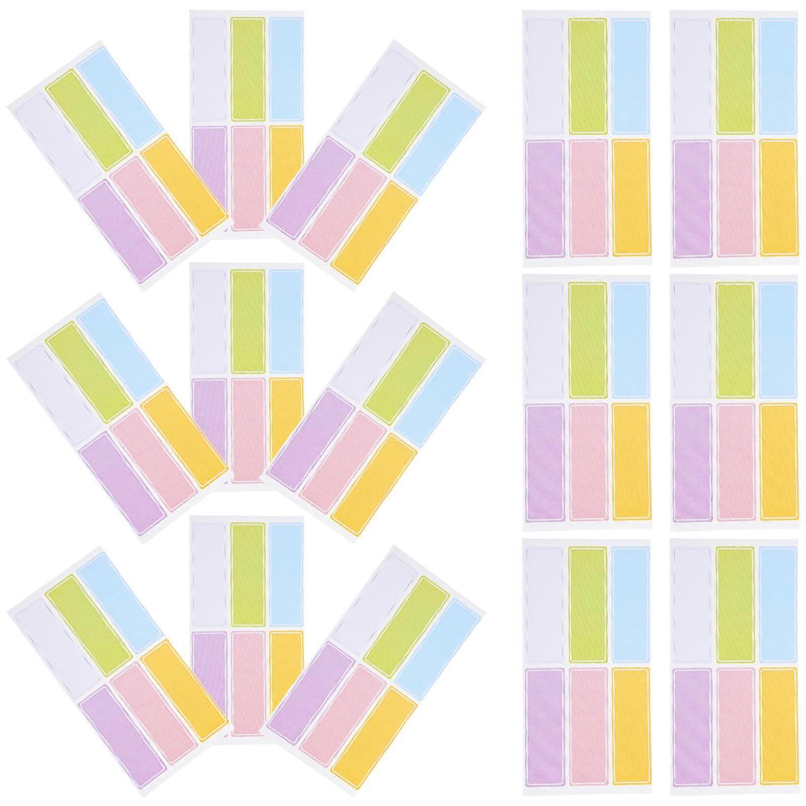 Sticker Sheet Name Labels For School Marking Paper 50Sheets