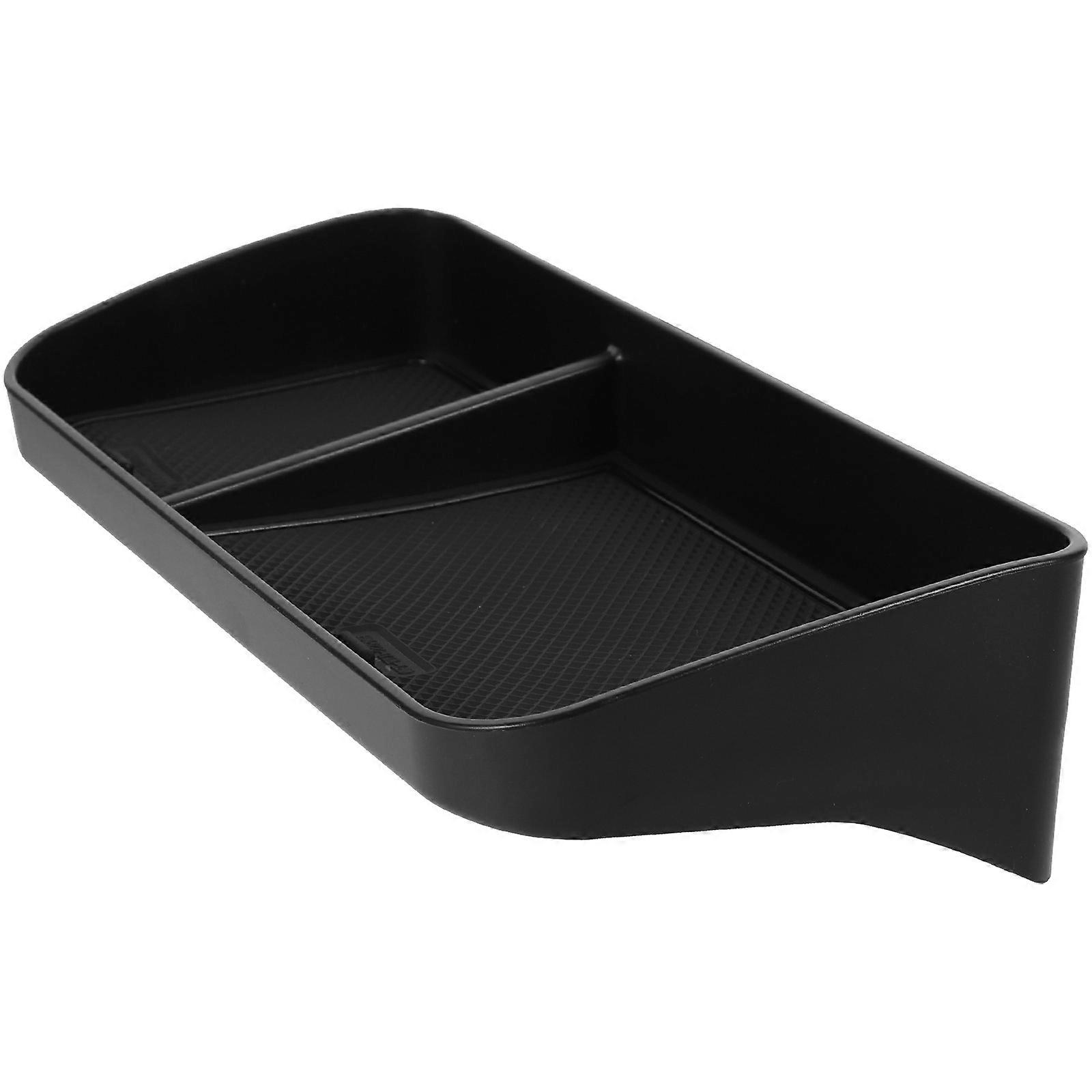 Heat Resistant Central Console Storage Box for Car – Durable Matte Organizer for Keys, Glasses, Cards