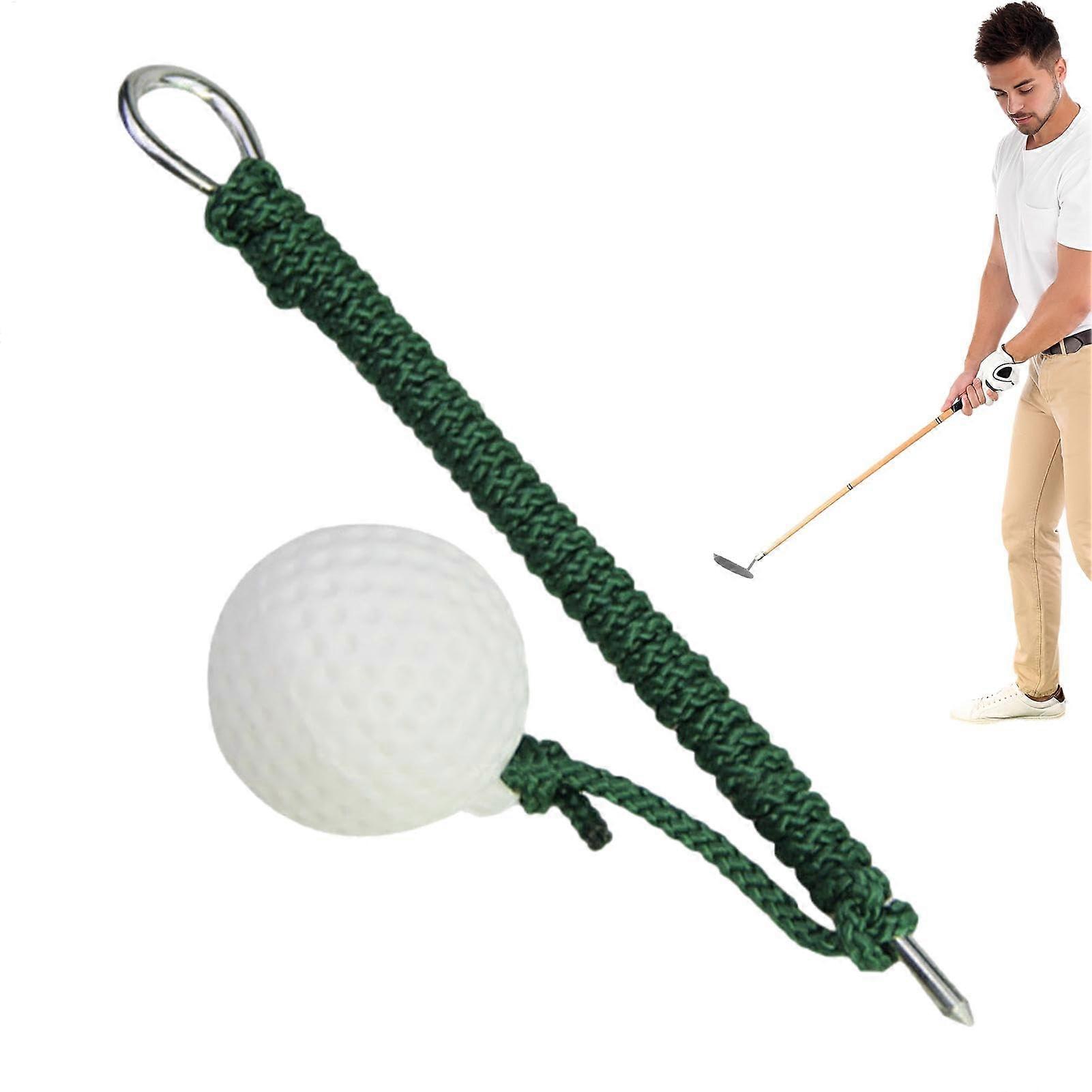 Golf Swing Exercise Rope, Training Aid Rope Golf Ball, Speed Swing Trainer