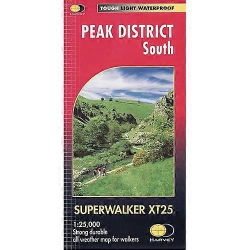 Peak District South Xt25 Superwalker Map