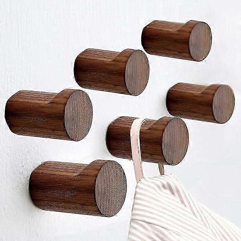 2025 Latest Model Wall Mounted Coat Rack, Wood Coat Hook Storage Wall Mounted