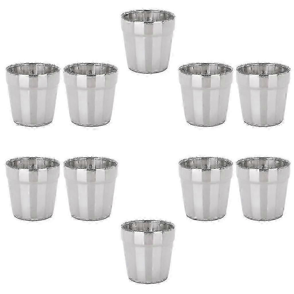 Edelstahl-Becher-Set