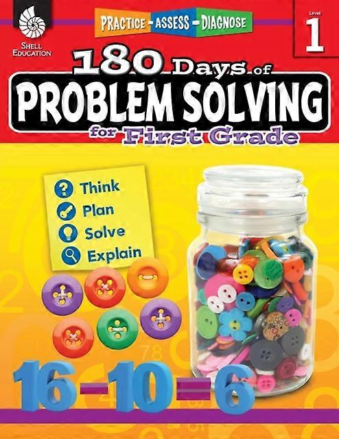 180 Days Problem Solving For First Grade by Kristy Stark Paperback