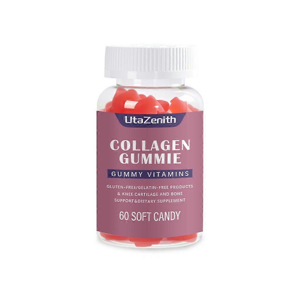 Collagen with Vitamin C and Vitamin B12 , Daily Supplement , 60 Gummies