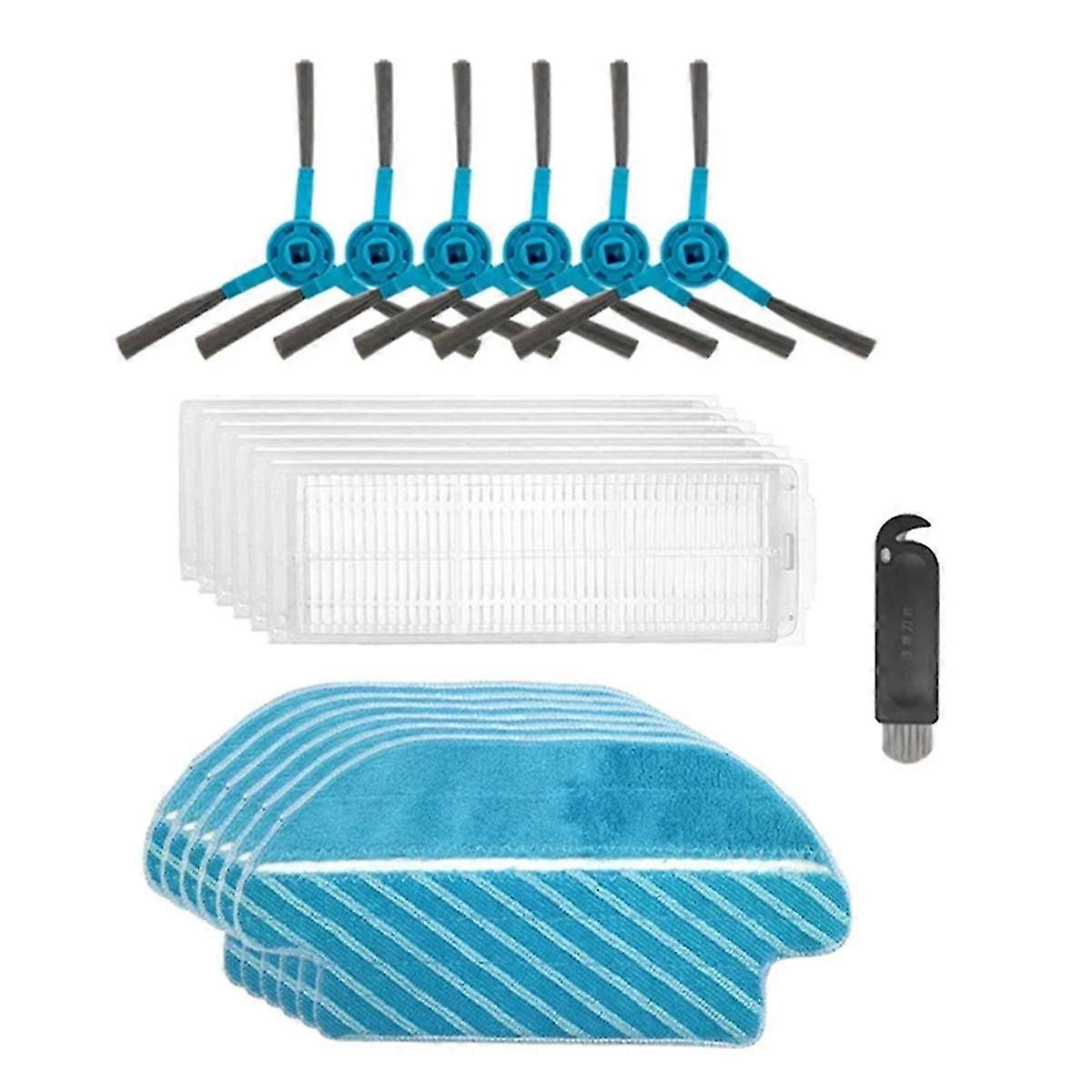 Replacement Parts for Ultra Titanium Vacuum Models 3290 to 3890, Including Side Brush and HEPA Filter