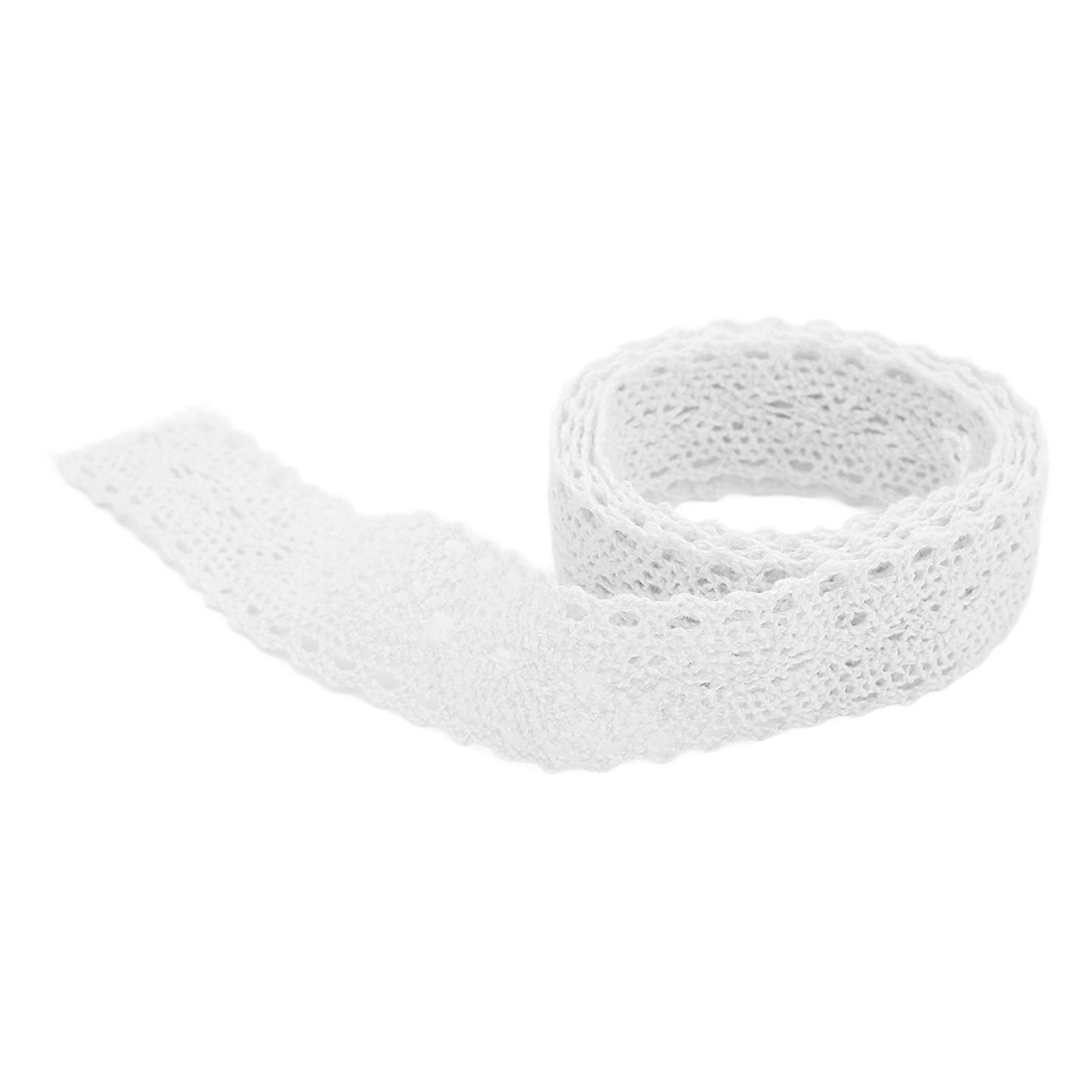 2025 Último modelo Cinta de encaje hilo de algodón 20 yardas Accesorios decorativos