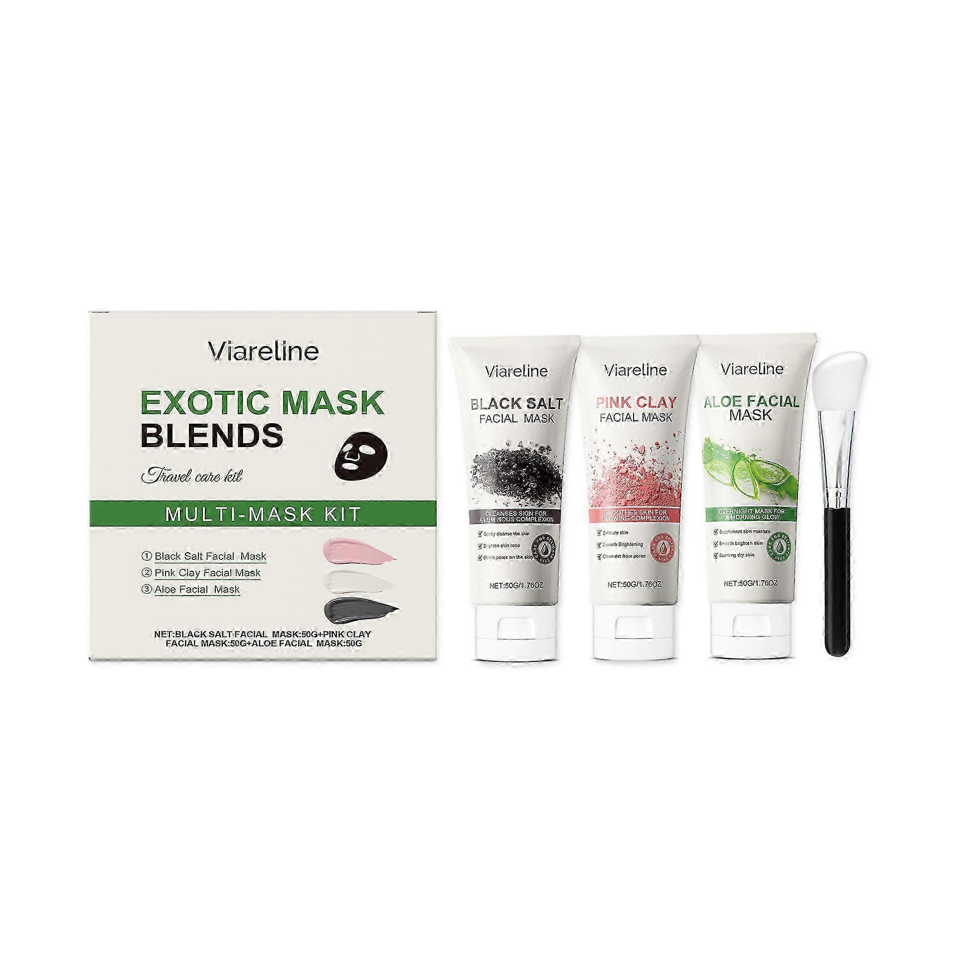 Deep Cleansing Mask set,Deep moisturizing and nourishing mask effectively cleans pores and soothes skinTravel Friendly Face Masks
