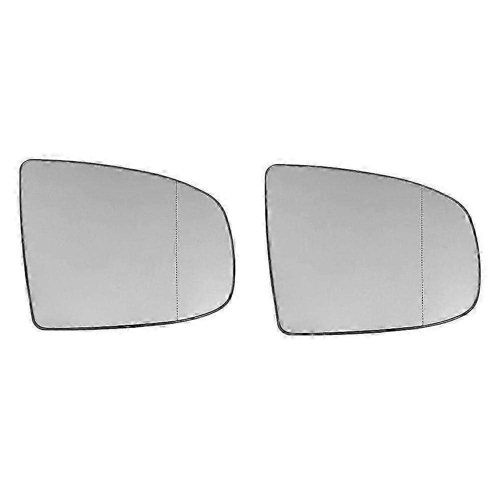 2X Right Side Rear View Mirror Side Mirror Glass Heated + Adjustment for X5 E70 2007-2013 X6 E71 E7
