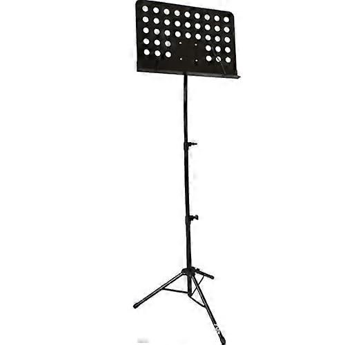 Sheet Music Stand For Guitar Guzheng Violin Foldable Adjustable Height Black