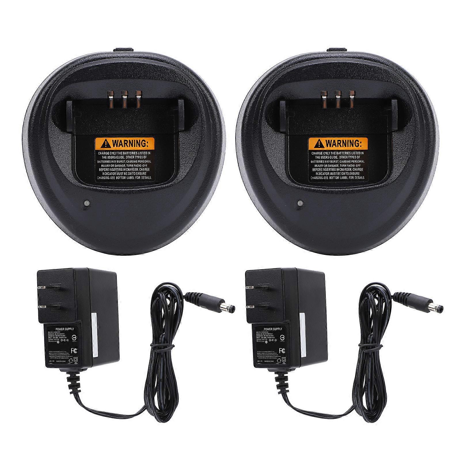 2 Way Radio Battery Charger Dock for CP200/CP340/CP360 with LED Indicator US Plug