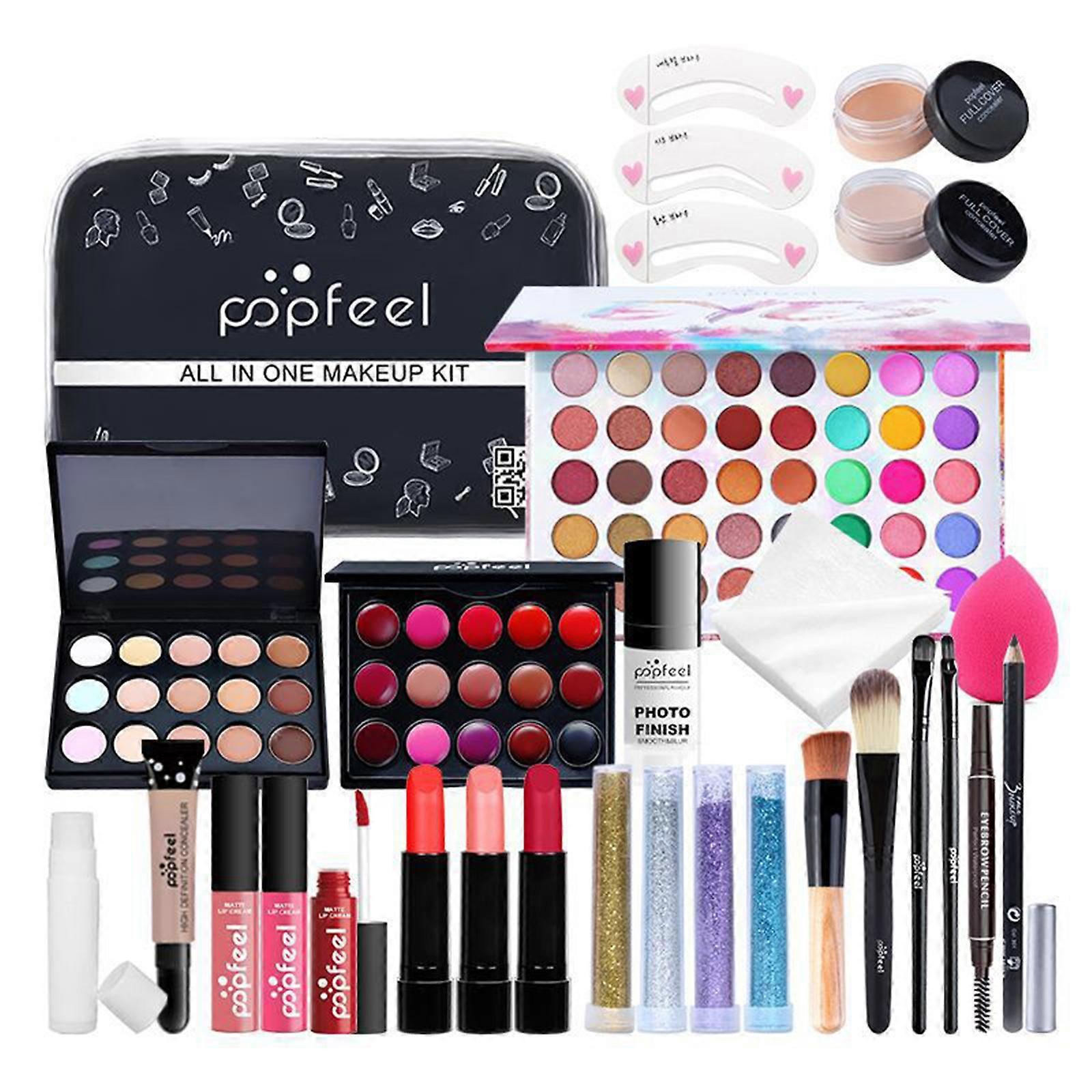 Popfeel makeup set for beginners with makeup bag KIT005