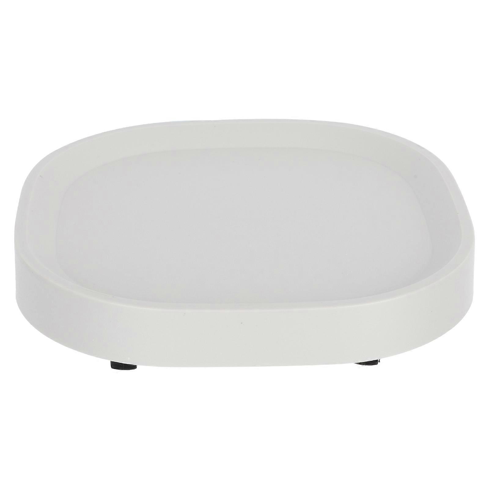 1Pc Movable Storage Tray with Hidden Wheel Universal Flowerpot Tray Storage Solution