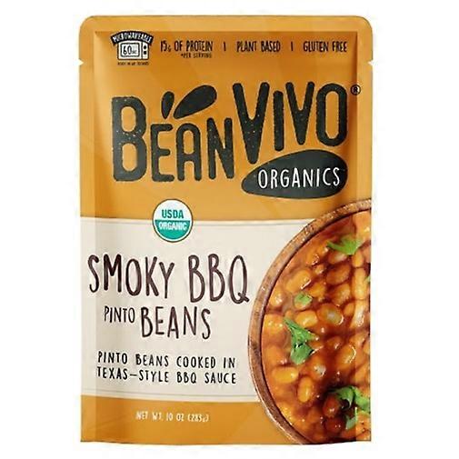 Bean Vivo Organics Καπνιστά φασόλια BBQ Pinto