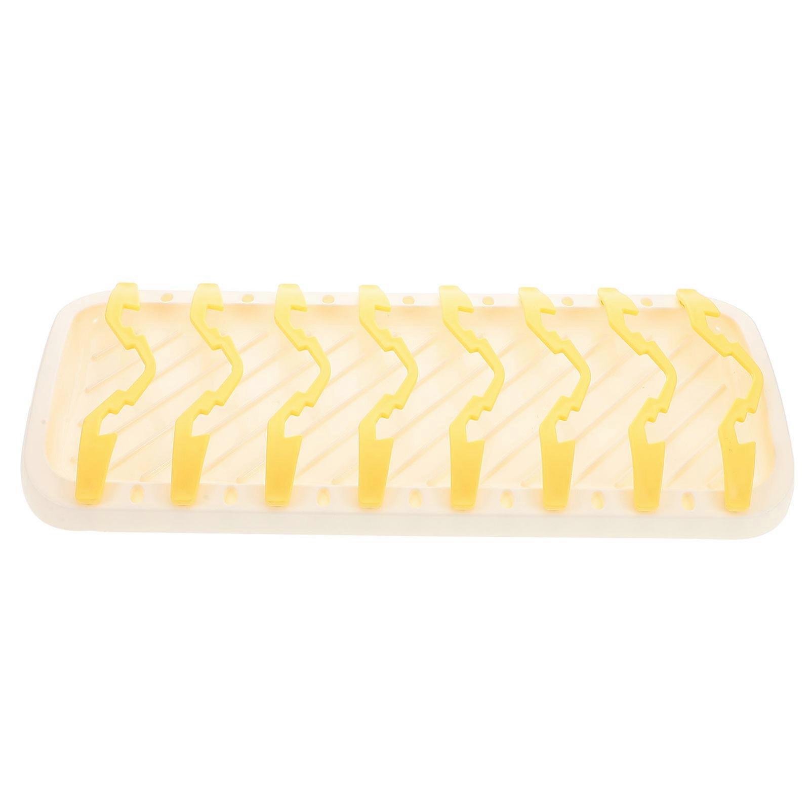 Dish Drainer Modern Design Kitchenware Organizer Adjustable Drainage Plastic 1Set