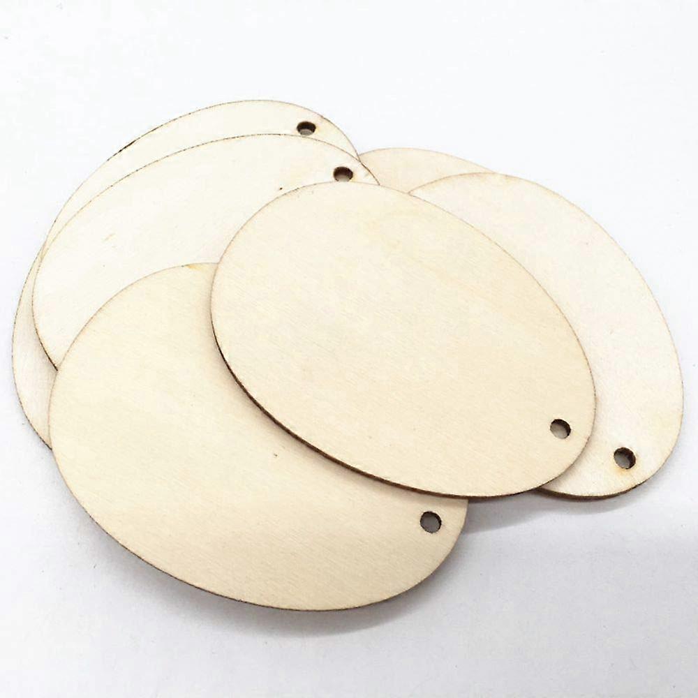 Unfinished Wooden Discs for Crafts, Easter Eggs, Ornaments 12cm