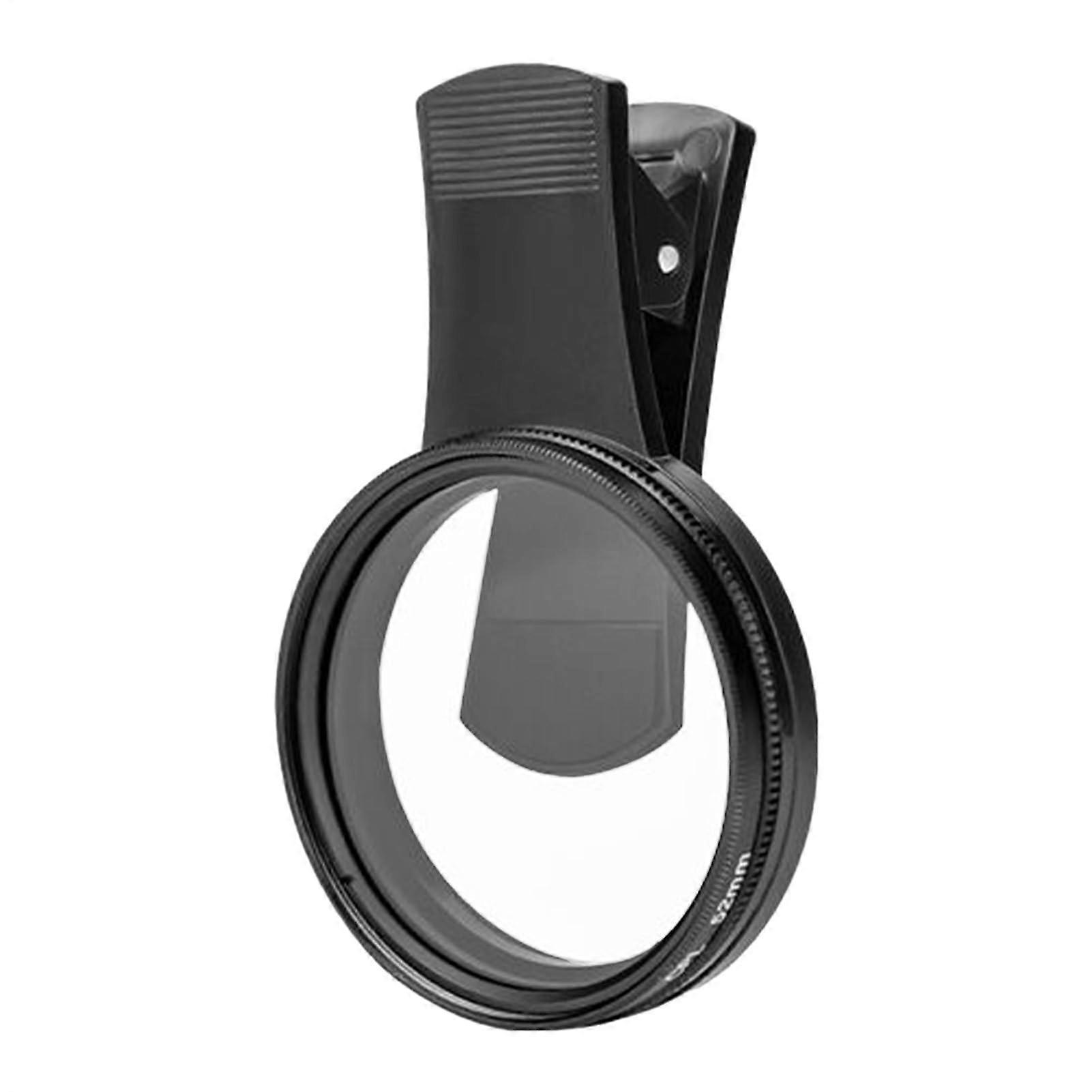 Smartphone Camera Filter, Circular Polarizer Clip for Photography 52 mm