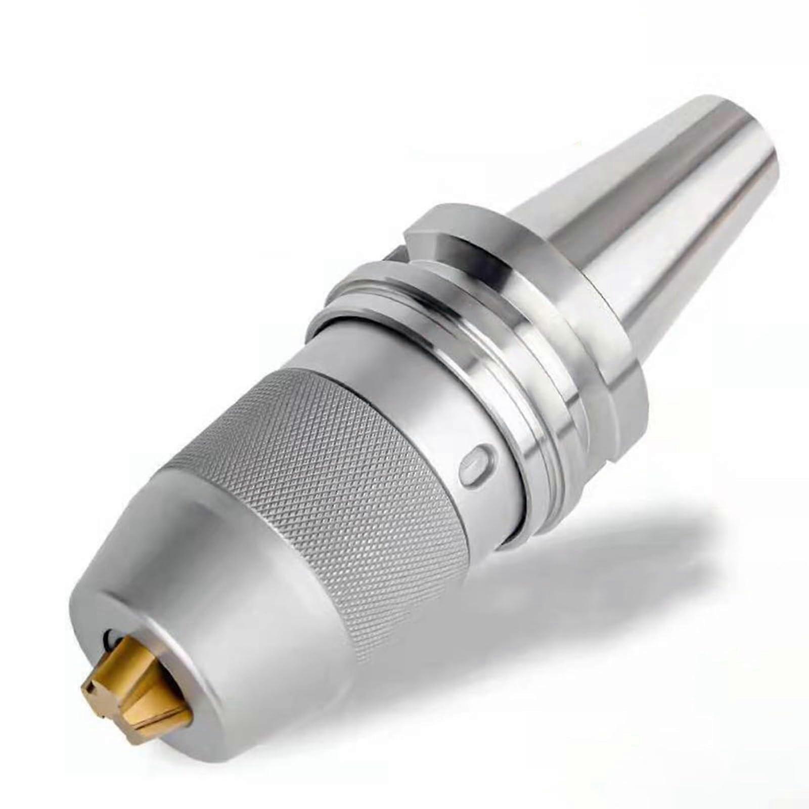 Integrated Drill Chuck Apu16 Apu13 Apu08 Bt30 Bt40 Integrated SelfTightening Electroplated Drill Chuck with Galvanized Shell Gold Claw (BT30APU13)