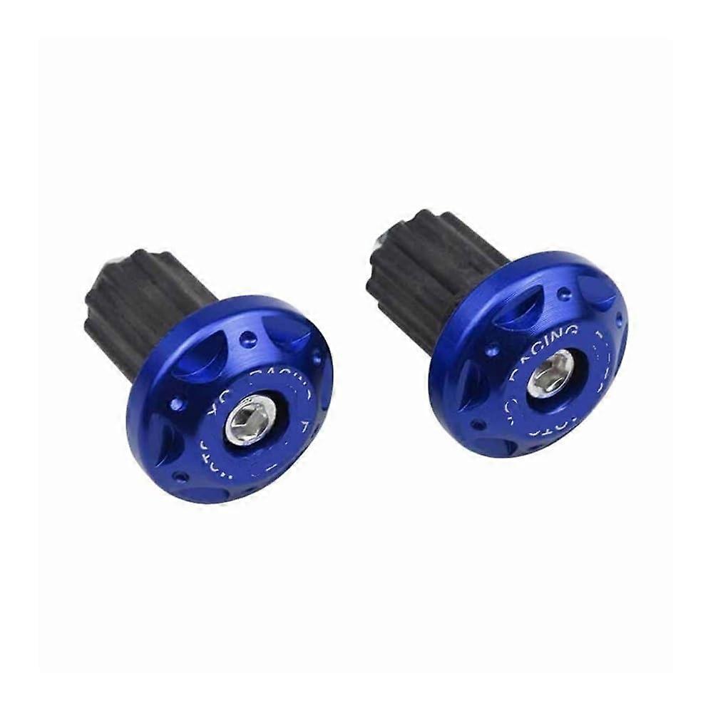 Aluminium Alloy Bar End Plug For Honda XL1000V XL700V NT700V Motorcycles Blue