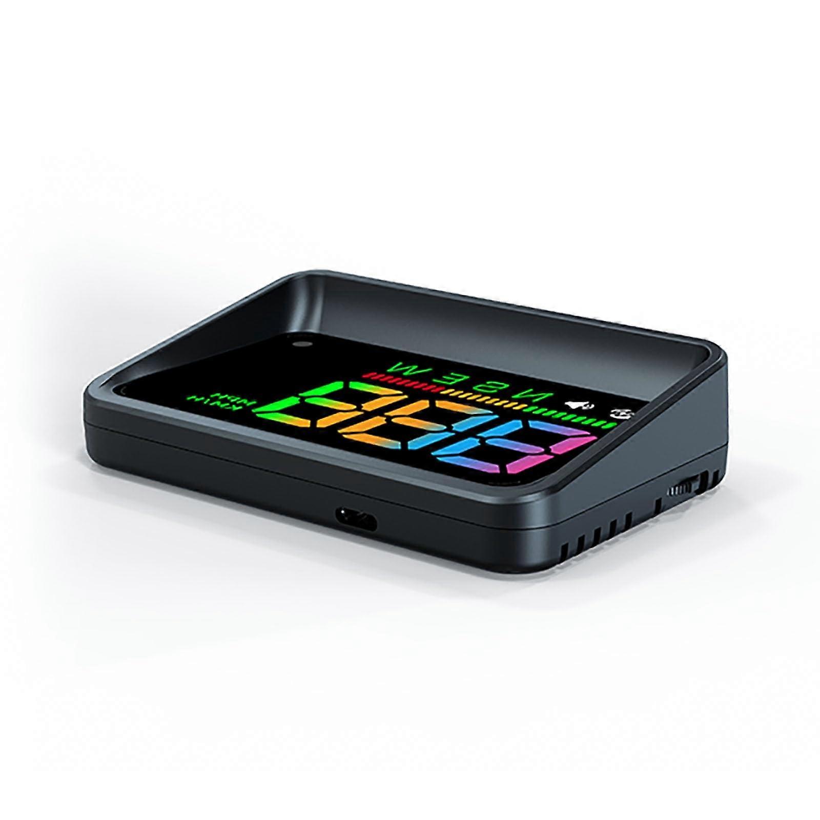 HeadsUp Display Auto Speedometer HeadUp Suitable for All Cars Plug and Play H4 GPS HUD Display Digital Speedometer KM/H Wireless USB Connection