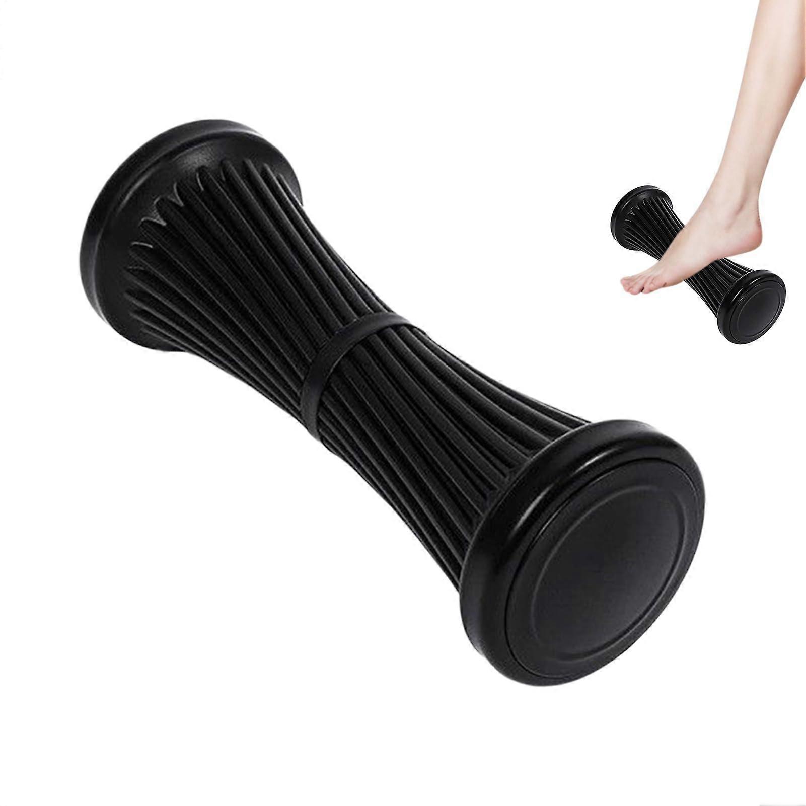 Rolling Foot Massager for Deep Tissue Muscle Relief, High-Density Reflexology Tool, Portable Ergonomic Design 10.12x2.36 Inches