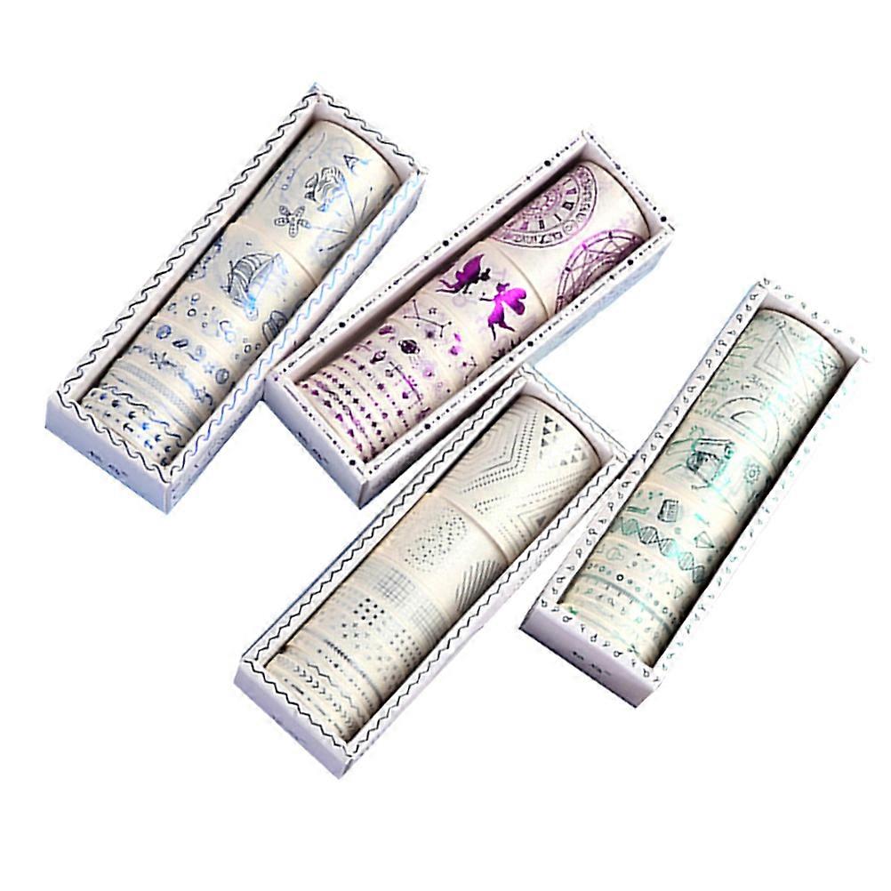 Multi Color 40 Roll DIY Sticker Washi Tape For Crafts And Scrapbooking Simple Design Ideal For Students Kids And Girls Parties