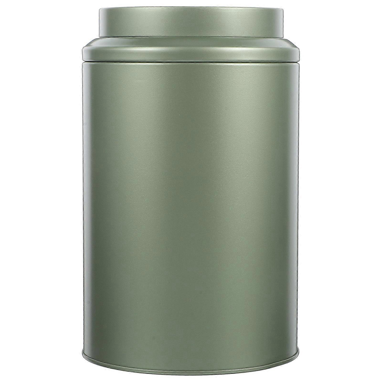 Here's a refined and professional product description for your **Sealed Tinplate Tea Canister**:
### **Sealed Tinplate Tea Canister – Large