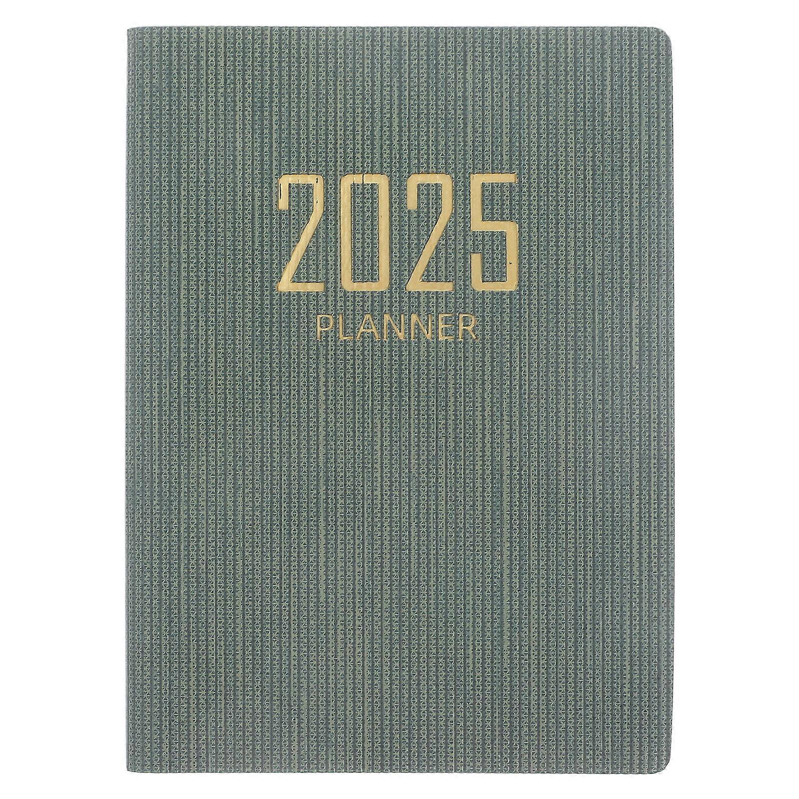 Convenient Daily Planner Notepad for Writing with Simple Fashionable Green Design A7 Size