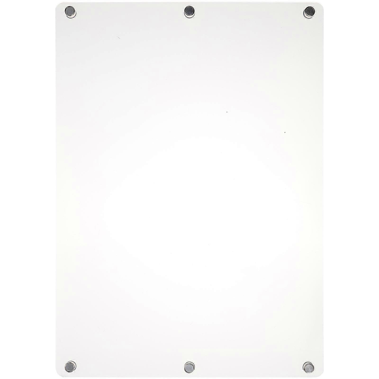 Fridge Menu Board Refrigerator Blank Board Home Kitchen Memo Board for Refrigerator 42X30CM Scheduling Planning 1Pack
