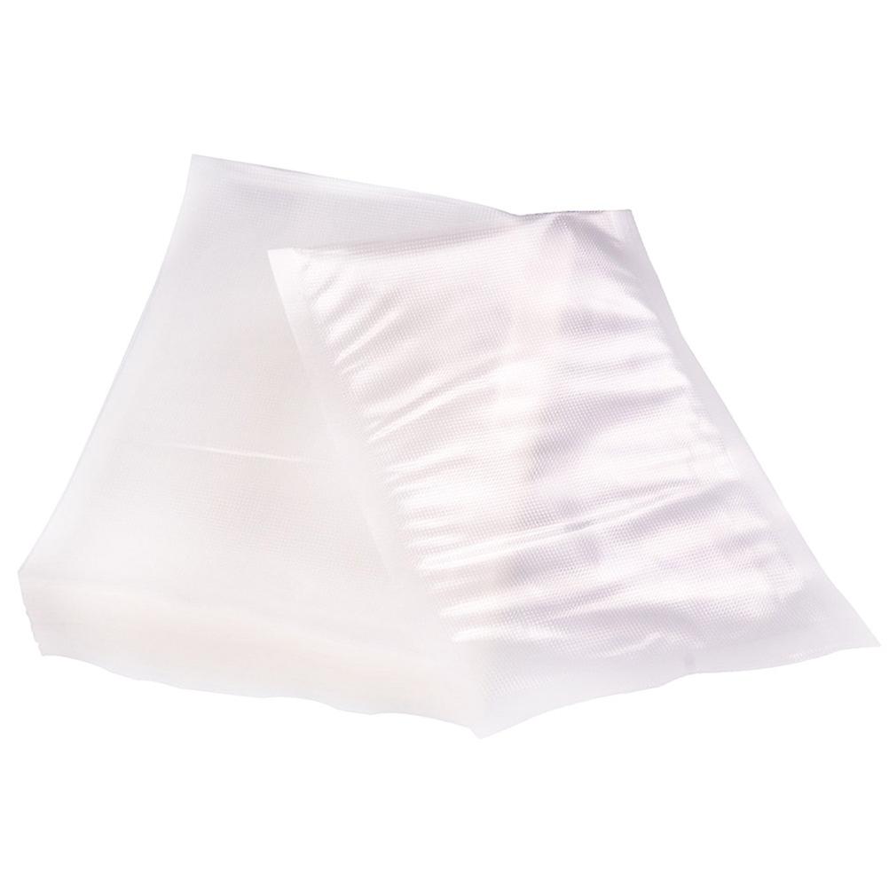 Sacs de stockage sous vide pour l’étanchéité des aliments et la conservation des collations avec ajustement étanche à l’air Plastique blanc 9x13cm