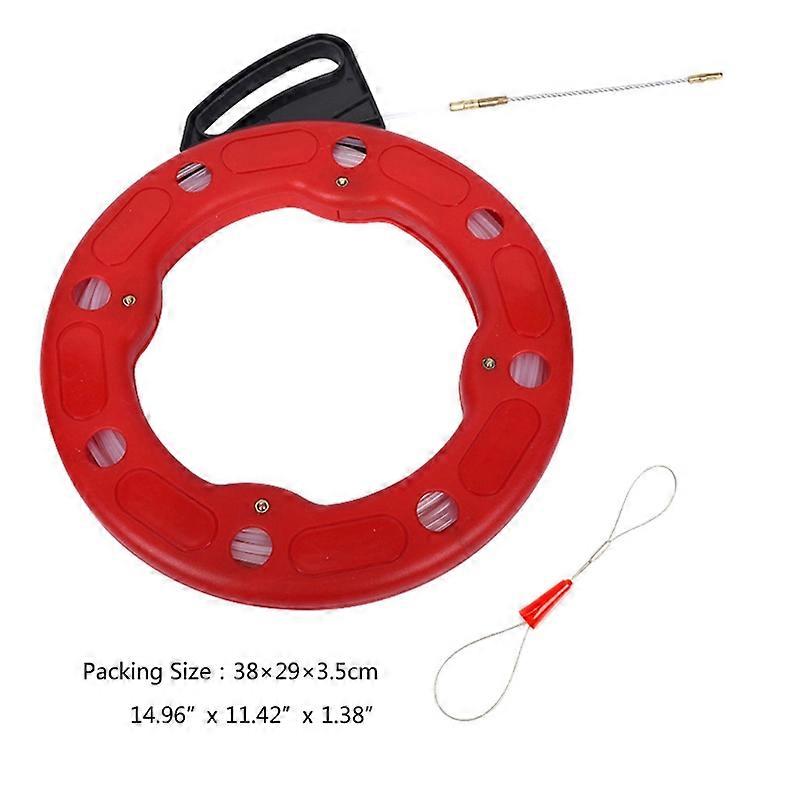 82/98 3.0/4.0mm Foot Fishing Tape Reel Puller Duct Cord Rodder Wire Pulling Cable Cord Rodder Wire Pulling