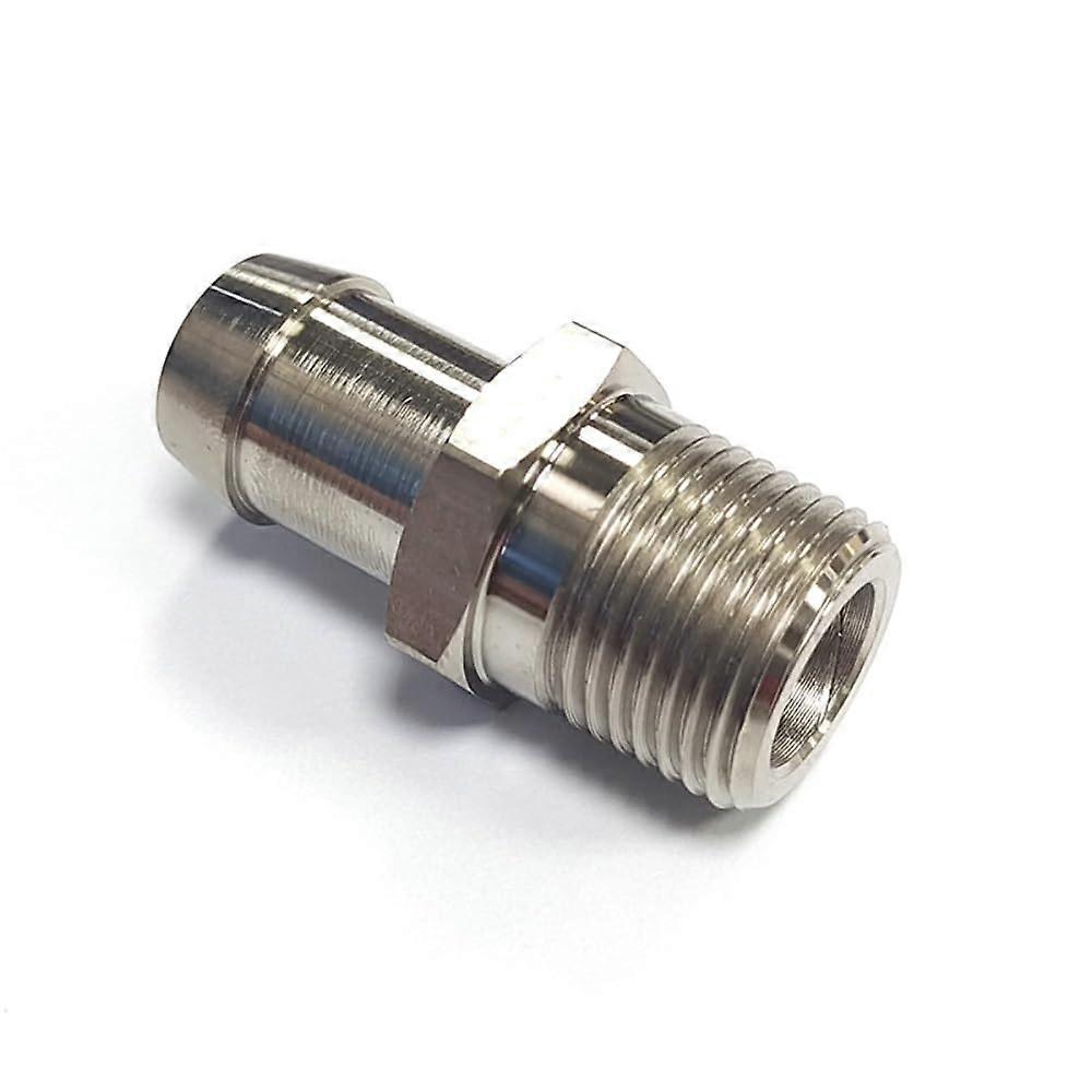 1/2" NPT 5/8 Barb Stahl Fitting for Chevy Intake Manifold Heater Hose Replacement