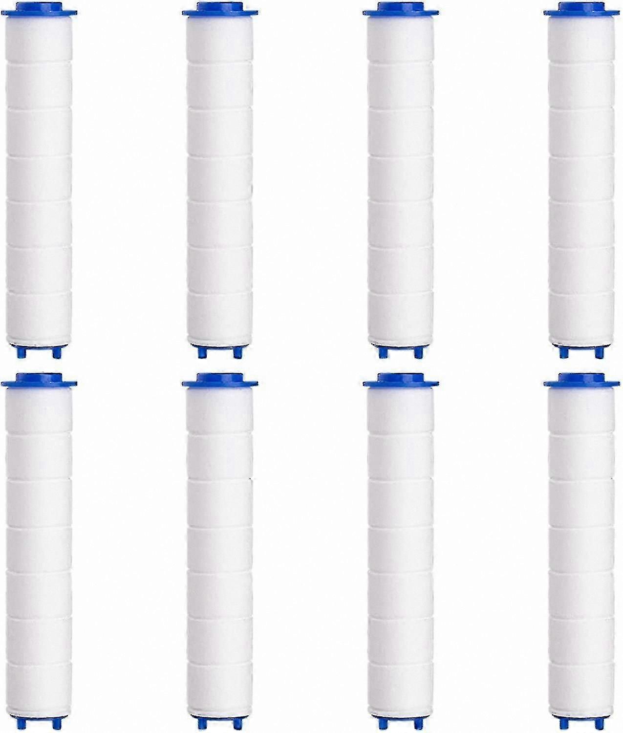 8-Pack Shower Filters with Removable PP Cotton for Lime Prevention and Skin-Friendly Water Purification