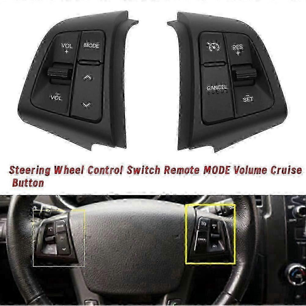 Car Steering Wheel Remote Control Switch for Kia Sorento 2011-2013 Volume Cruise Control Switch Button 96710-2P000CAR Edition 0724