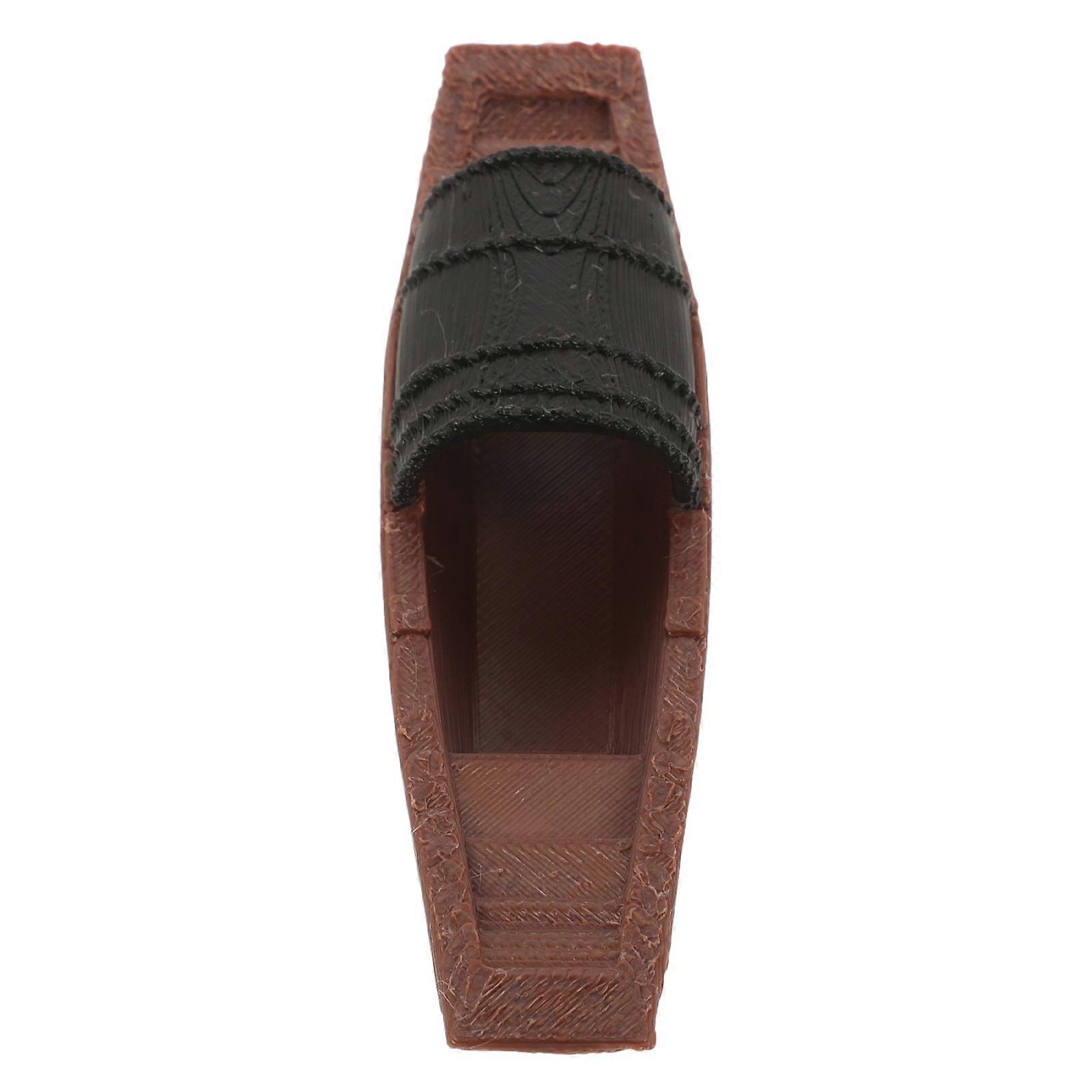 Miniature Landscaping Boat for Decoration with Plastic Material