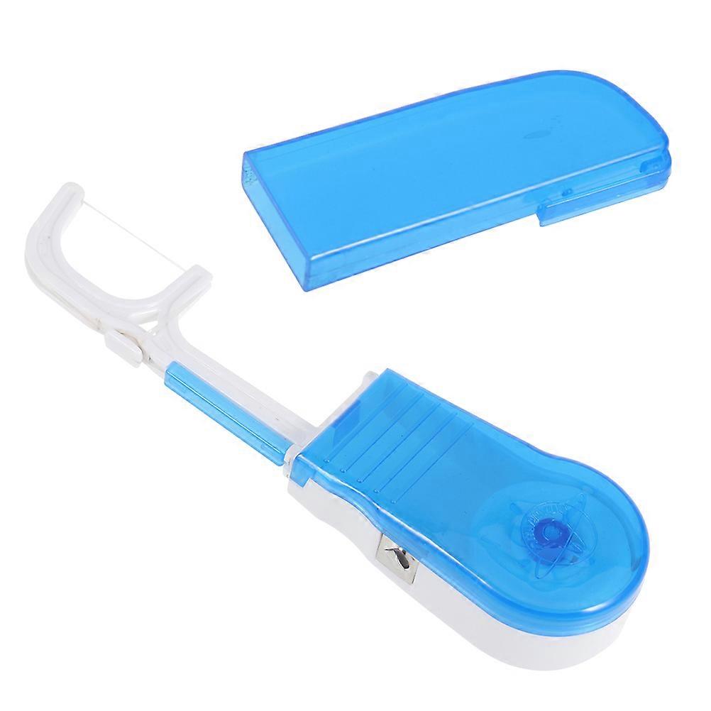 Replaceable Flosser Handy Oral Care Tool For Adults In Small Size, Blue Material 2Pcs