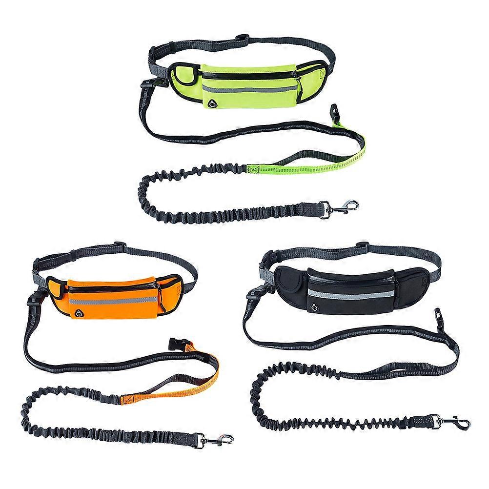 Shock Absorption Dog Leash Suitable For Running And Walking With Hands Free Ease 1Set