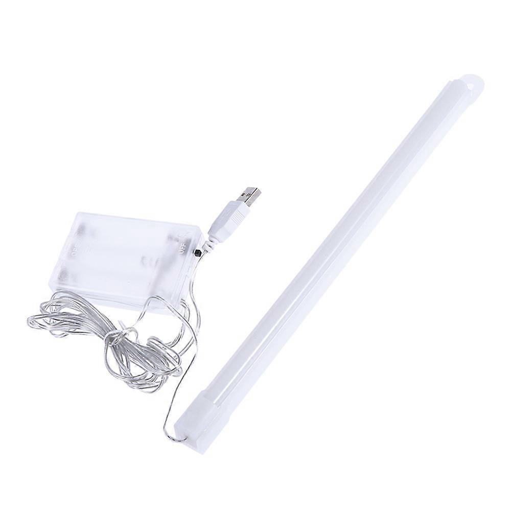 علامة نيون LED الإبداعية لإضاءة لمبة إضاءة بلاستيكية مزدوجة تعمل بالطاقة USB وبطارية 7.8