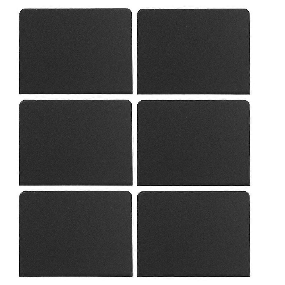 6pcs Reusable Mini Chalkboard Signs for Parties, Weddings & Buffets – Compact, Easy to Clean Blackboard Place Cards for Table Settings